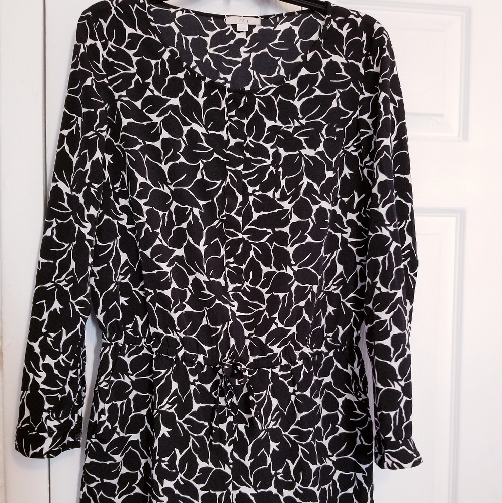 Sz 4 ann taylor loft one piece romper
